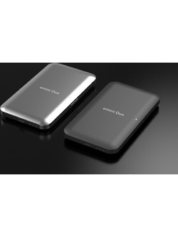Ovale Emini Duo PCC Black Ηλεκτρονικό Τσιγάρο Mod Kit 0.6ml με Ενσωματωμένη Μπαταρία