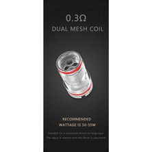 Uwell Crown V Dual Mesh Coil (1 τεμ.) (0.3 Ohm)