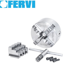125mm Τσοκ τόρνου με 4 σιαγόνες FERVI M449A/125