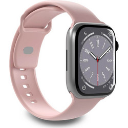 Puro Icon Elastic Λουράκι Σιλικόνης Dusty Pink (Apple Watch 38 / 40 / 41mm)