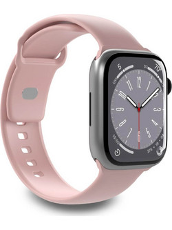 Puro Icon Elastic Λουράκι Σιλικόνης Dusty Pink (Apple Watch 38 / 40 / 41mm)