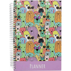 Σημειωματάριο Planner Β5 100Φ σε 6 Σχέδια 582346 Tesoro
