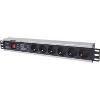 ΠΟΛΥΠΡΙΖΟ 19' 6xSch σε Sch 1,5U με διακόπτη and Surge Prot, 3m (713962)
