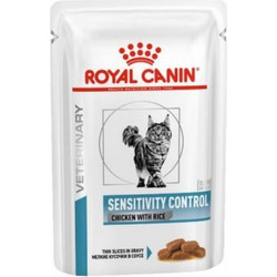 Royal Canin Veterinary Sensitivity Control with Chicken & Rice in Gravy 85gr