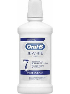 Oral-B 3D White Luxe 7 Days Perfection Στοματικό Διάλυμα για Λεύκανση Κατά της Πλάκας 500ml