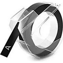 Πλαστικοποιημένη Ταινία για Στυλό Dymo 520109 Πολύχρωμο Λευκό/Μαύρο