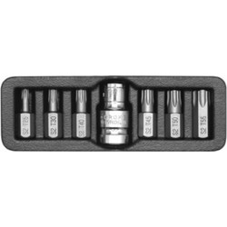 YATO YT-0410 ΣΕΤ ΚΑΡΥΔΑΚΙ 1/2 ΜΕ ΜΥΤΕΣ TORX ΣΕΤ 7 τμχ