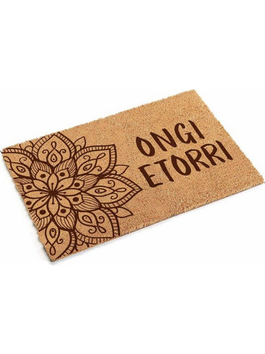 Πατάκι Ongi Etorri Versa Mandala ΙΊνες καρύδας Pop 40 x 2 x 60 cm