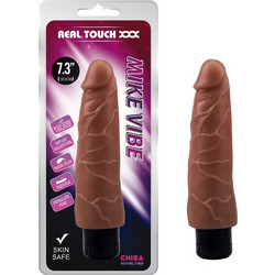 Chisa Novelties Real Touch XXX Mike Ρεαλιστικός Δονητής 18.5cm Καφέ