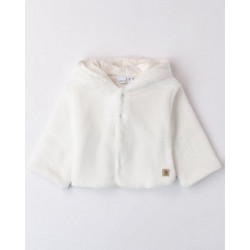 IDO COAT/ECO-LEATHER/ECO-FUR JACKET/WOVEN-JACKET - 4.A304/00 - ΚΟΡΙΤΣΙ - OFF WHITE
