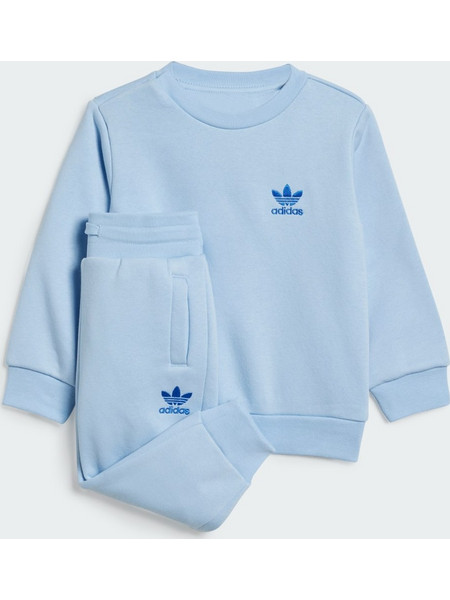 Adidas Βρεφικό Σετ Φόρμας Χειμωνιάτικο Γαλάζιο IR6807