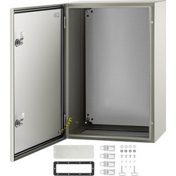 Κουτί Ηλεκτρικών Συνδέσεων VEVOR NEMA 4X 24x16x10'' Ατσάλινο DQXJSTCFS60X40X25V0