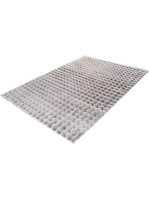 Χαλιά Κρεβατοκάμαρας(Σετ 3 Τμχ) Fuzzy 26164 by Tzikas carpets - 110 - Grey