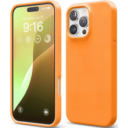 Θήκη Apple iPhone 16 Pro Max - Elago Silicone Case Premium Σιλικόνης - Orange (ES16SC69PRO-OR)