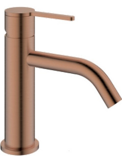 Carla 690311BR Μπαταρία Νιπτήρος Rose Gold με Βαλβίδα