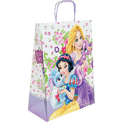 Τσάντα δώρου χάρτινη princess (32cm) 32x24x10cm Disney