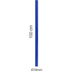ΣΩΛΗΝΑΣ ΣΙΛΙΚΟΝΗΣ ΜΠΛΕ Φ18 ΜΗΚΟΣ 100cm SIMONI RACING - 1 τεμ