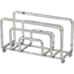 Χαρτοπετσετοθήκη Μεταλλική MTT102 18x8x10cm Silver Espiel Μέταλλο