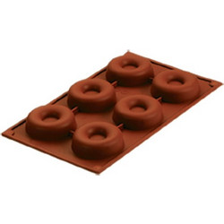 Φόρμα Σιλικόνης Savarin Donut 6 Θέσεων