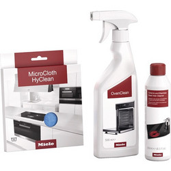 Miele Σετ Καθαρισμού Κεραμικών Εστιών Set CleanKitchen Spray 301ml 3τμχ 11450980