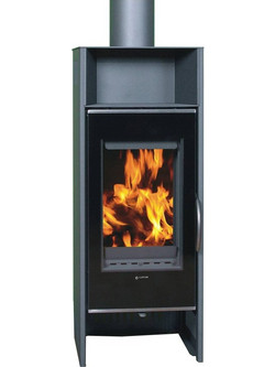 Color C4 Sound Ατσάλινη Ξυλόσομπα Αερόθερμη 8.4kW
