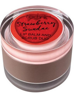 Technic Duo Strawberry Sundae Lip Scrub Προσώπου 2.8gr
