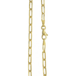 Αλυσίδα χρυσή 14Κ Lugga 60cm 3.10mm
