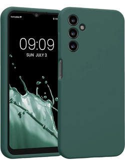 Matt TPU case protect lens for Samsung Galaxy S25 Forest Green