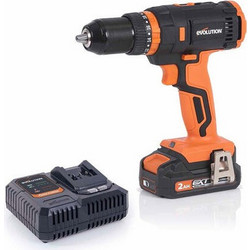 EVOLUTION Δράπανο Μπαταρίας Combi 18V R13CMB-Li LOADED