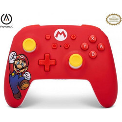 PowerA NSGP0012-01 Mario Joy Wireless Controller PC & Switch Red