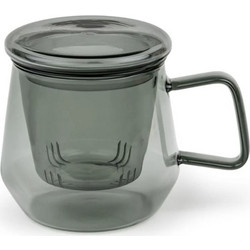 Bredemeijer Tea for one Livorno 290ml Glas schwarz 165041