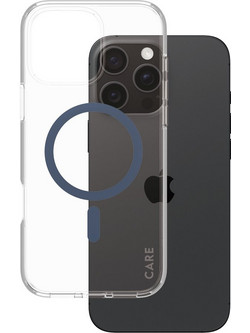 Care By PanzerGlass(R) Flagship Case Urban Combat w. Blue Magsafe For Apple Iphone 16 Pro Max - (PG-1368)