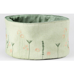 Ψωμιέρα Eastern RD0017477 Φ23,5x13,5cm Light Green Raeder Polyester,Βαμβάκι