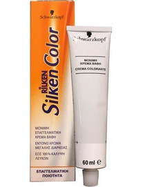 Schwarzkopf Rilken Silken Color 5.82 Καστανό Ανοιχτό Σοκολατί Περλέ Μόνιμη Βαφή Μαλλιών Χωρίς Αμμωνία 60ml