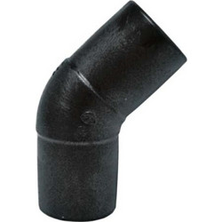 DN75 ΓΩΝΙΑ 45 Ε/Α PE 100 BLACK