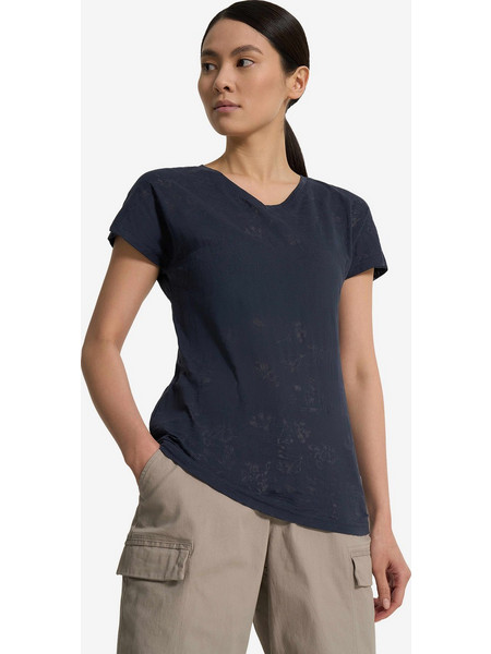 OUTVENTURE Κοντομάνικη Μπλούζα Travel Womens Burnout SS T-shirt BLUE γυναίκες