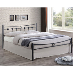 Dugan Κρεβάτι Διπλό Μεταλλικό 140x190cm Ε8084