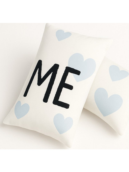 Μαξιλαροθήκες Σετ 2τμχ 20x30cm Beboulino U&Me Blue 70318792030