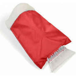 Ξύστρα Πάγου με Αδιάβροχο Γάντι Alaska Plus Moni Red 5905197190334