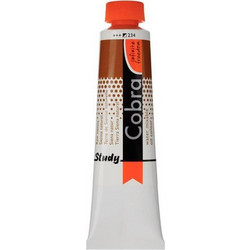 Talens Cobra Study water mixable oil 234 raw sienna 40ml
