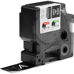 Ταινία Ετικετογράφου DYMO Ind Rhino Tape Vinyl White On Black 24mm (1805432) (DYM1805432)