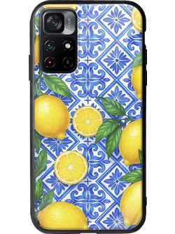 Lemon Garden Xiaomi Poco M4 Pro 5G Groove TPU (Tempered Glass και TPU)