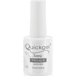 Quickgel Mini Ultra Acid Free Primer Ημιμόνιμο Βερνίκι Νυχιών 7.5ml