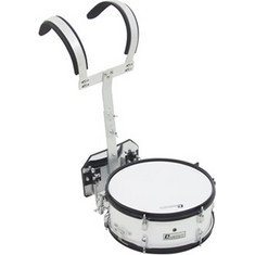 DIMAVERY MS-200 MARCHING SNARE WHITE