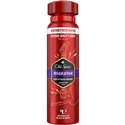 Old Spice Rockstar Ανδρικό Αποσμητικό Spray 48h Χωρίς Αλουμίνιο 150ml