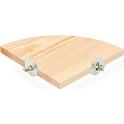 Epigasos Ξύλινη Βεράντα Για Τρωκτικά και Πουλιά 13x13cm