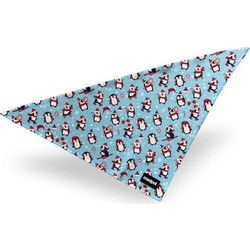 Μπαντάνα Madpet Xmas Penguins για Σκύλους 49.5x35x35cm