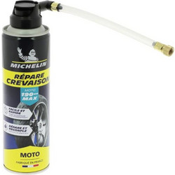 Michelin Σπρέι Επισκευής Ελαστικών 250 ml, Ειδικά Σχεδιασμένο για Μοτοσικλέτες (μέγιστο πλάτος 190 mm)(009330)