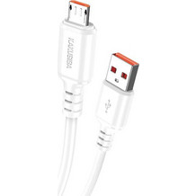 KAKUSIGA καλώδιο micro USB σε USB KSC-982, 15W, 480Mbps, 1m, λευκό