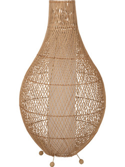 ΦΩΤΙΣΤΙΚΟ ΔΑΠΕΔΟΥ HM7835 RATTAN ΣΕ ΦΥΣΙΚΟ ΧΡΩΜΑ Φ55x101Υεκ